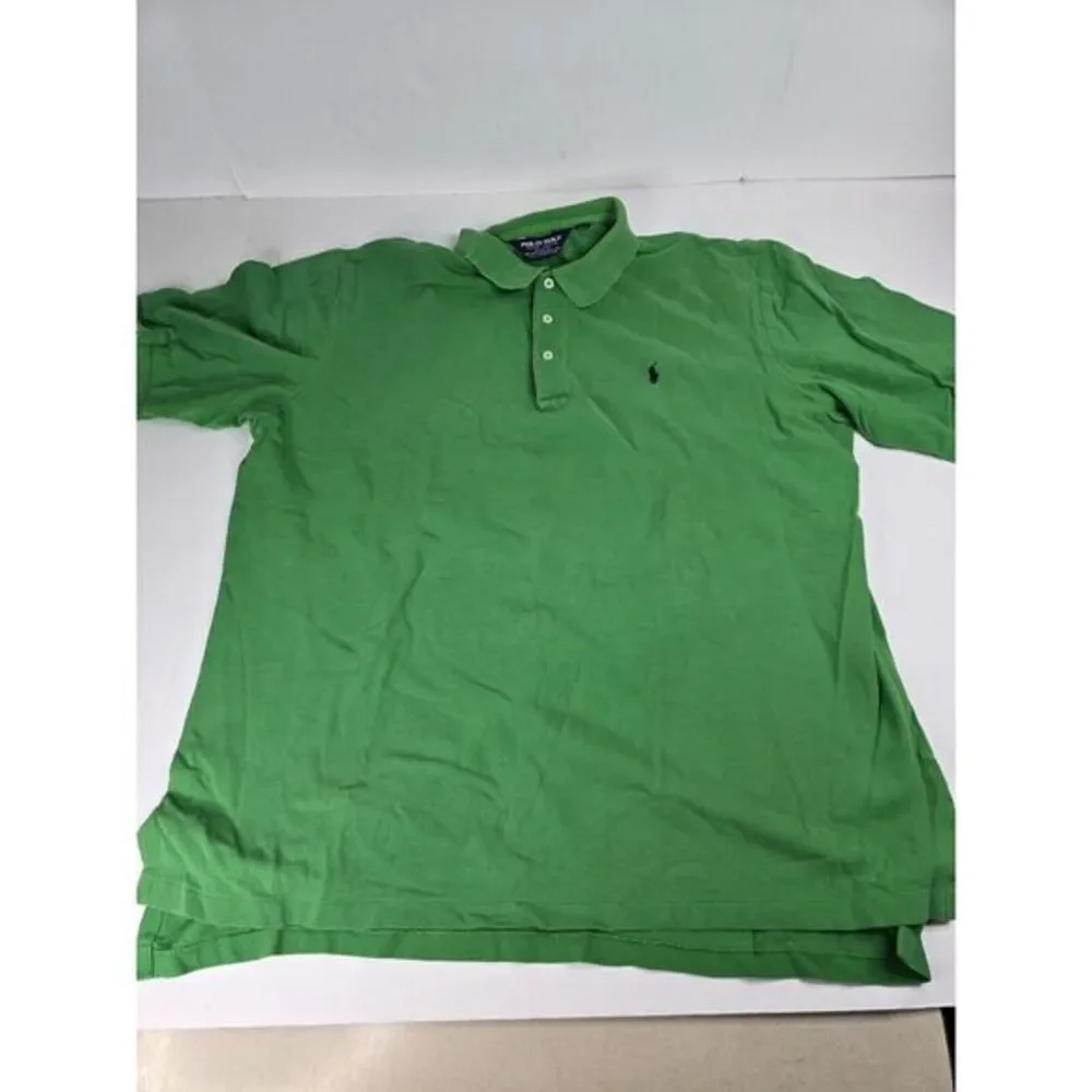 Vintage Polo Golf Ralph Lauren Shirt Mens 2XL XXL Green Golf 80s 90s‎ Y2K